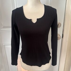 Old Navy Black Long Sleeve Top